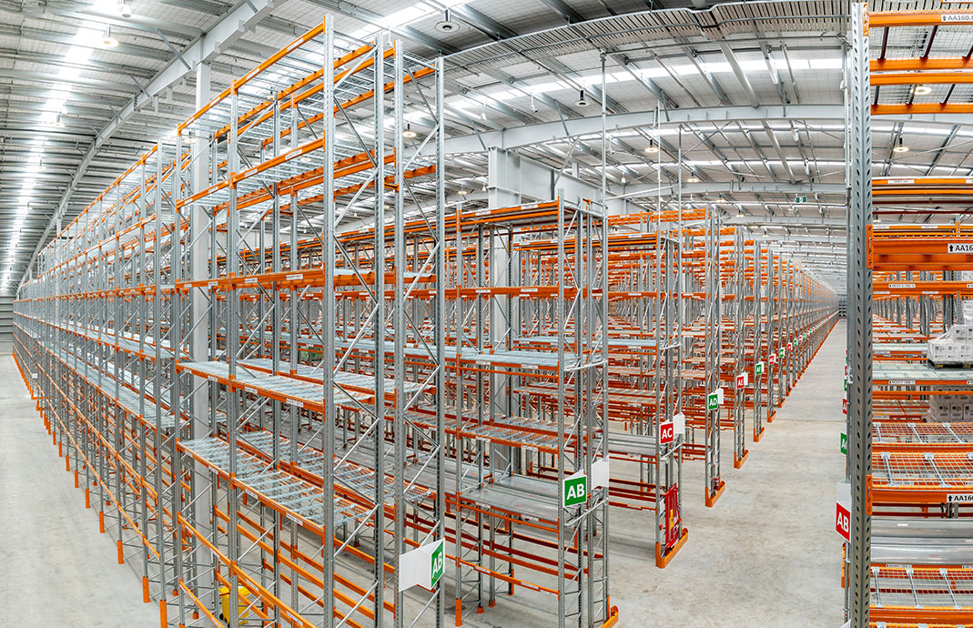 Colby Seismic Designed Warehouse Racking